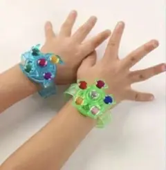 光るスピナー　ブレスレット　時計　腕輪　玩具　子供用　縁日　夏祭り　夜市