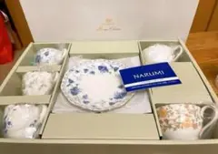 NARUMI アソート5客 碗皿 カップ＆ソーサー