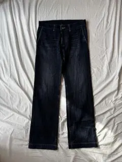 wide flare denim pant 平成 y2k