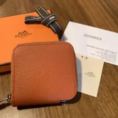 新品 エルメス シルクイン コインケース