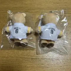 6 今宮健太 9 柳田悠岐　ベアキーチェーン