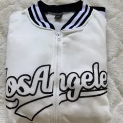 LA パーカージャケット　白