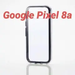 Google Pixel 8a 用 ハイブリッドケース ブラック