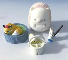 きつね ハリネズミ うさぎ ガチャ