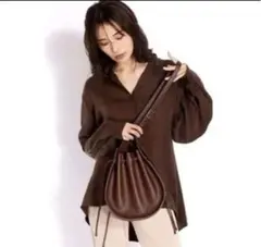 FRAY. ID ラウンドドロストショルダーバッグ