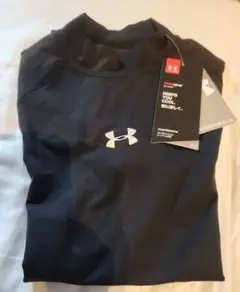 新品タグ付き‼　UNDER ARMOUR　HeatGear YLG 160 黒