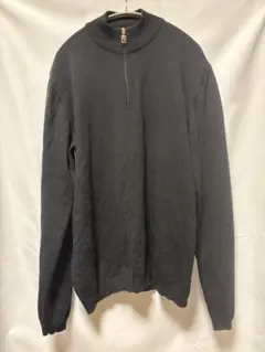 VERSACE CLASSIC V2 ウールニット ハーフジップセーター