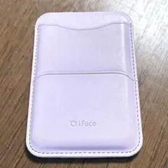 iFace MagSynq カードウォレット ペールライラック