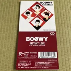 BOOWY /INSTANT LOVE ボウイ
