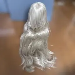 AQUADOLL プラチナブロンド ロングウェーブウィッグ