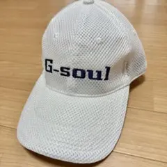 Y.G.K よつあみ G-soul 白 キャップ　帽子 メッシュ