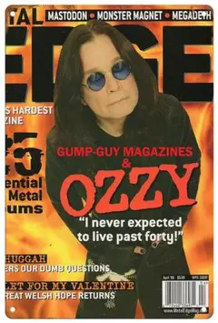 オジー・オズボーン Ozzy Osbourne メタルポスター ブリキ看板 15