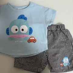 ミモランド　mimorand ハンギョドンセットアップ　半袖　チェック　90