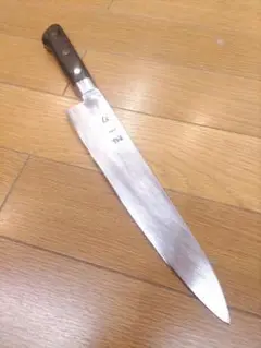 61　登録　一刃　刃渡約270mm 研ぎ済み　牛刀　包丁　調理器具