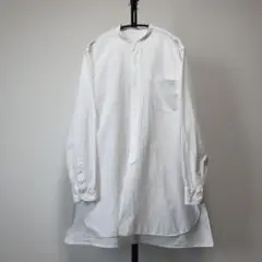 美品 バンドカラーシャツ コモリ 白 comoli サイズ2