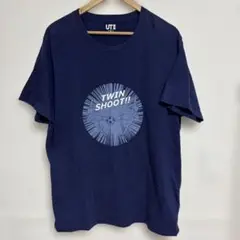 レア　キャプテン翼　ツインシュート　ユニクロ　半袖　Tシャツ　XL