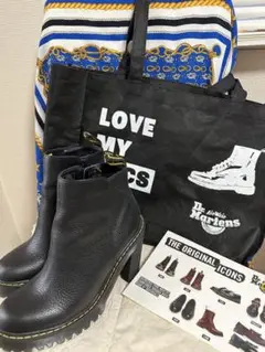 【Dr.Martens】サイドゴアブーツ 24㎝ 美品 ノベルティセット