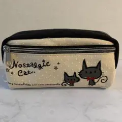ポーチ　小物入れ　ペンケース　筆箱　ねこ