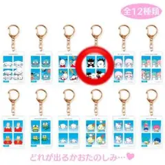 【在庫ラス1】シークレット証明写真風キーホルダー2 バッドばつ丸