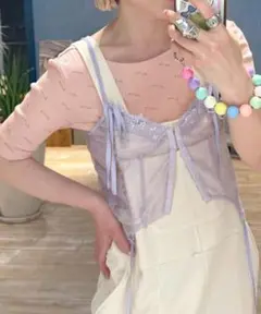 新品タグ付き Alley by w closet ちびロゴTee インナー