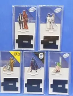 スターウォーズ　アクリルスタンド 全5種【ヨーダ/ダースベイダー】明治 非売品