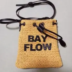 ベイフロー パッチロゴペーパーミニショルダー