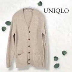 UNIQLO ユニクロ メンズ カーディガン ニット ウール ボタン M