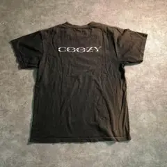 【ヴィンテージ】COOZY プリントTシャツ 古着usedSM12 黒