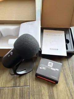 K6 コンデンサーマイク + USB3.0 HDキャプチャーボード【セット】