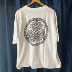 ビームス限定　徳川家康モチーフ バックプリントTシャツ