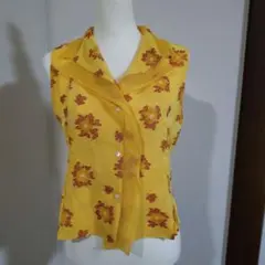 TRUNK トランク　HIROKO KOSHINO　シャツ　ブラウス　花柄