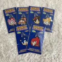 ソニック・ザ・ヘッジホッグUFOつままれクリアキーチェーン 6点セット ソニック・ザ・ヘッジホッグ UFOつままれ クリアキーチェーン