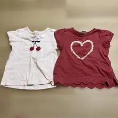 petit main Tシャツ 100size 2枚セット