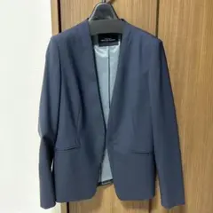 【未使用・タグ付】グリーンレーベルリラクシング　ノーカラージャケット
