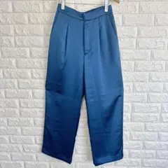 未使用品 ビームス AK+1 ヴィンテージサテンパンツ サイズ36 S