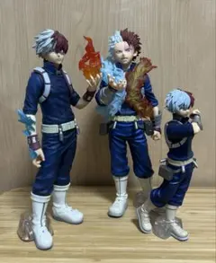 【美品】僕のヒーローアカデミア 轟焦凍 フィギュア3体セット