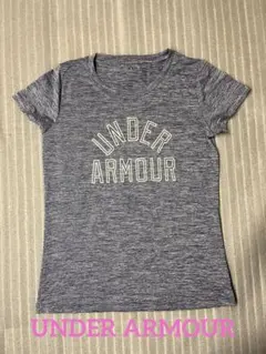 UNDER ARMOUR アンダーアーマーブルー系 半袖Tシャツ　S