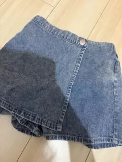 ミラーベイ　スコート　デニム　パンツ　スカート キュロット　バースデイ