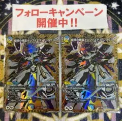 極限の精霊インフィニティシリウス シークレット 2枚