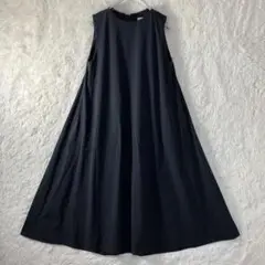美品 Demi-Luxe ビームス ノースリーブワンピース Aライン 日本製 M