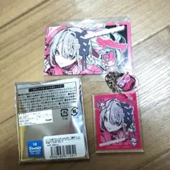 望月けい×サンリオ　マイメロディ　アクリルキーホルダー　カード