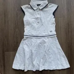 EMPORIO ARMANI ポロシャツスタイル ワンピース 130cm