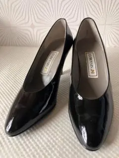 【22.5cm】最終値下げ❗️美品NINA RICCI 黒 高ヒールパンプス 35