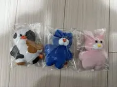mojojo マスコットぬいぐるみ 青ねこうさぎひよこ