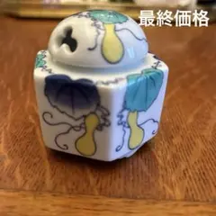 有田焼 賞美堂 其泉窯 其泉作 香炉 四方木甲草花【香炉】 — 賞美堂本店オンラインショップ