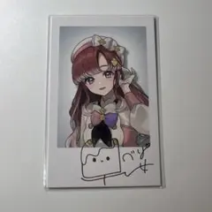 にじさんじ　早乙女ベリー　チェキ　サイン
