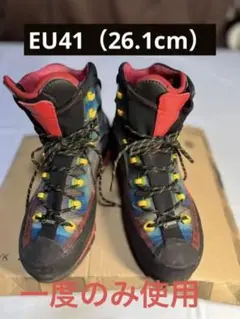 【中古】スポルティバ トランゴキューブGTX ブルー✕レッドEU41