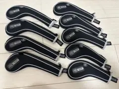Pro-Tekt デラックスジップ　アイアンヘッドカバー　ブラック