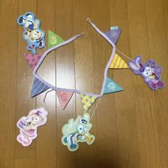 ディズニー　ダッフィー&フレンズ　ガーランド　35周年
