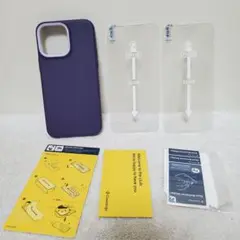 iPhone 14 Pro Max 6.7 カバー1つ ガラスフィルム2枚